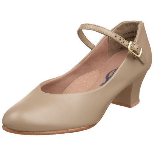 beige character shoes